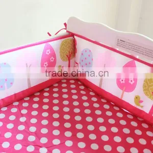 Distributors Wanted Embroidery Designs Baby Crib Bedding Set thumbnail-2