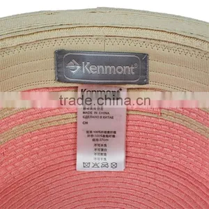 New Colorful Fashion Flat Beach Straw Hat thumbnail-5