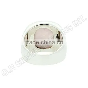 Wholesale Rings Jewelry,rose Quartz Gemstone Rings Jewelry,sterling 925 Silver Rings Jewellery thumbnail-3