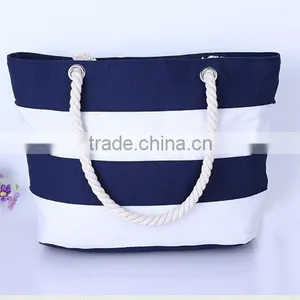 Fashion Charm Joint Canvas Beach Bags Yiwu China Dropship Company Quality Choice thumbnail-3