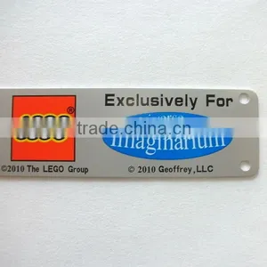 Factory Direct Custom Printing Steel Metal Name Tag thumbnail-1