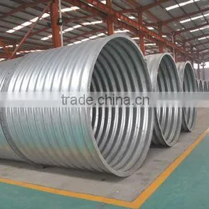Hot Sell Galvanized Corrugated Culvert Pipe thumbnail-3