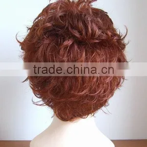 Unproceesed Brazilian Human Hair Full Lace Wig Curly Full Cuticle Human Hair Wig thumbnail-3