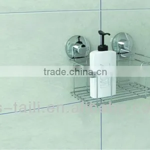 Suction Cup Bathroom Basket Holder thumbnail-1