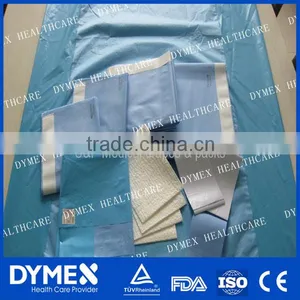 Disposable EO Sterilized Cesarean Surgical Drape Pack thumbnail-3