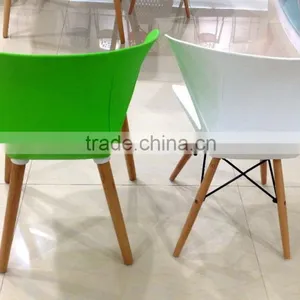 High Quality Modern Restraurant Furniture Steel Base PP Seat RESTAURANT CHAIR, HYH-A305B thumbnail-5