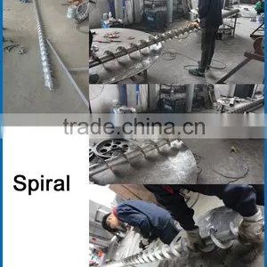 Inclined Spiral Conveyor for Conveying Food Powder thumbnail-4
