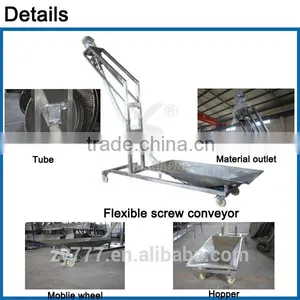 Plastic Tube Screw Conveyor for Coffee Powder and Coffee Beans thumbnail-6