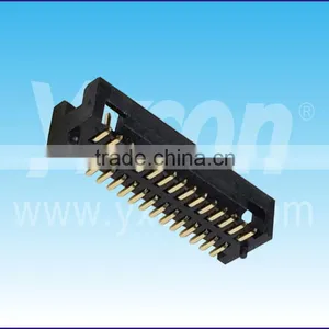 Dongguan Supplier 1.27mm Pitch Vertical SMD Two Rows With Locating Pegs Box Header Connector thumbnail-4