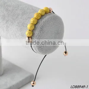 2016 Handmade Stretch Rope Turquoise Bracelets thumbnail-1