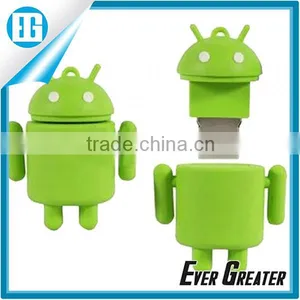 Green Rubber Usb Flash Drive,custom Different Shape Usb Flash Drive thumbnail-1