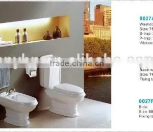 Bathroom Design Sanitary Ware Two Piece Toilet _ceramic Bathroom Set thumbnail-2