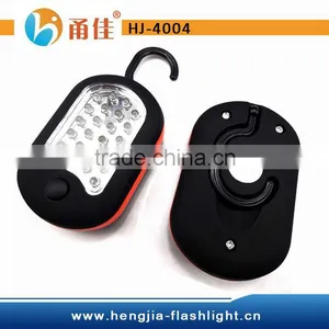 HJ-4004 24+3 LED Plastic Hook Light Flashlight /27 LED ABS Work Light Hanging Lamp thumbnail-1