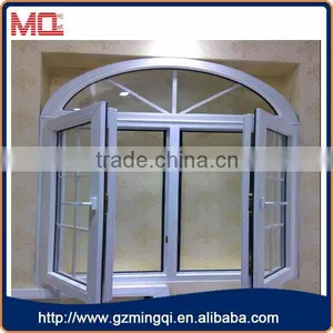 Double Glass Inside the Grills Pvc Window thumbnail-1