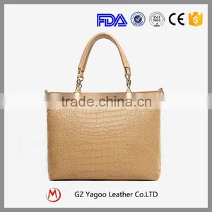 Wholesale Professional Croco PU Lady Handbag / Woman Handbag for Office and Shopping Most Popular Supplier's Ch thumbnail-4