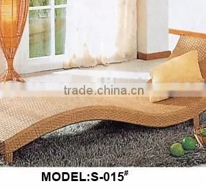 Outdoor Rattan Pool Sunbed or Beach Bed thumbnail-1