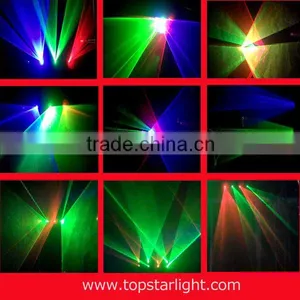 Four Head RGB or RGBY or RGB+UV Color Laser/green and Red Laser Light thumbnail-1