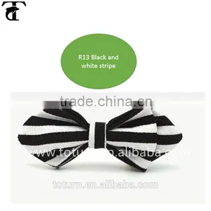 Green Color Boys Bow Tie Cotton Bow Ties for Girls thumbnail-5