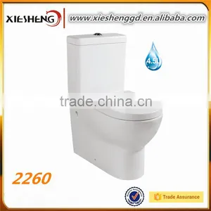 Washdown One Piece Toilet Popular Design Porcelain Sanitary Ware Toilet Bow thumbnail-1