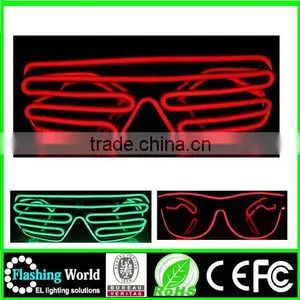 Factory Manufacture Factory Wholesale Wholesale Plastic Flashing Led Glasses thumbnail-6