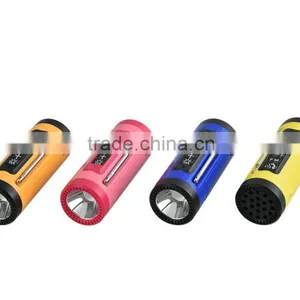 3 in 1 Power Bank Speaker With Functions of Stereo Sound Speaker, FM Radio and LED Flashlight thumbnail-2