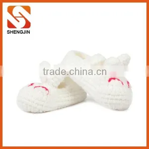 Adorable Cutie Newborn Baby Crochet Booties by Handwork thumbnail-3