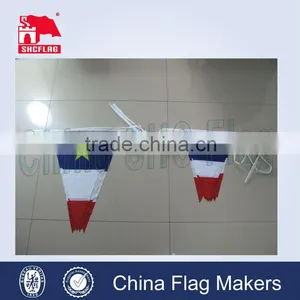 High Quality Birthday Party Wedding Site Decorative Fabric Bunting thumbnail-6
