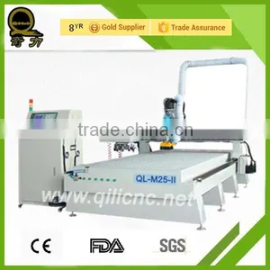 Electric Wood Carving Tools 3d Cheap Cnc Wood Carving Machine Disc Tool Changing QL-M25 Cnc Machine Price in India CNC Router thumbnail-1