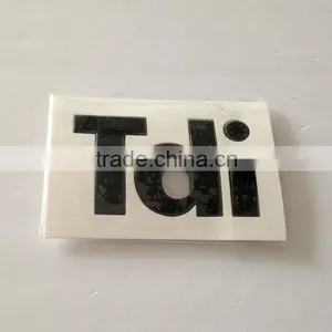 High Quality 3D Self-adhesive ABS Plastic Chrome Letterings for Cars thumbnail-2