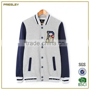 2016 Wholesale Price Letterman Jacket Student Hoodie Sportwear Young Men thumbnail-5