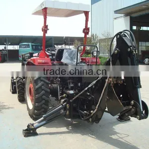 Tractor With 3 Point Hitch Backhoe thumbnail-1