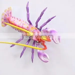 5 Inch Plastic Lobster Animal Refrigerator Magnet, Magnetic Sticker thumbnail-5
