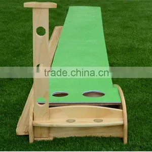 Solid Wood Indoor Mini Golf Putting Trainer thumbnail-1