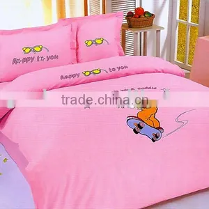 Skateboard Cartoon Embroidery Kids Bed In A Bag Comforter Set thumbnail-1