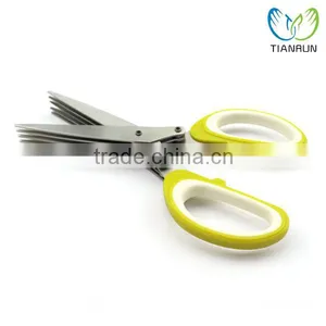 5-blades Herb Scissors- Premium Kitchen Shears With 5 Stainless Steel Blades thumbnail-1