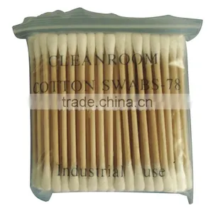 3 Inches Wooden Stick Cotton Swabs thumbnail-1