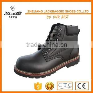 Men's Original Industrial Steel Toe Hiker Safty Leather Shoes Quality Choice thumbnail-1