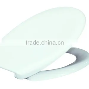 Universal WC Toilet Seat Cover With Soft Close Function in Traditional Design for EU Market thumbnail-1