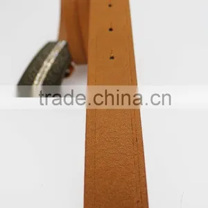 2015 Vintage Style Women's Fashoion Brand PU Belt With Shiny Rhinestone BIG Buckle thumbnail-6