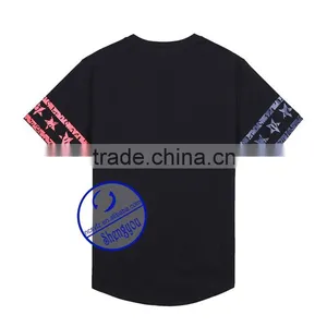 Custom Fashion Design High Quality Mens Printed T-shirt thumbnail-2