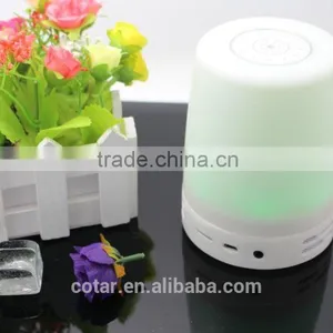 AJ99 Table Lamp Bluetooth Speaker With LED Light MIC Handsfree Functions thumbnail-2