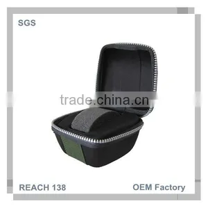 Fabric +EVA Waterproof Customized Watch Case in EVA Foam With Zipper for Single Watch thumbnail-2