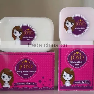 OEM "JOYO" BEST WHITENING SOAP BY GLUTATHIONE FOR WHITENING FACE SOAP BAR thumbnail-1