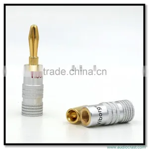 OEM Speaker Connector Audio Video Plug Male Banana thumbnail-2