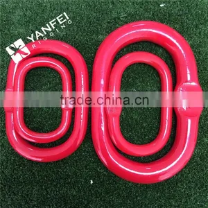 Rigging Hardware Red Color Painted G80 Alloy Steel Forged Chain Master Link thumbnail-6