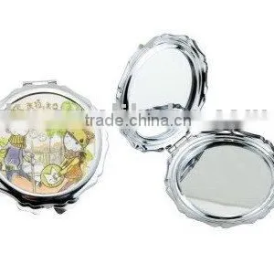 Two Side Metal Cosmetic Mirror thumbnail-1