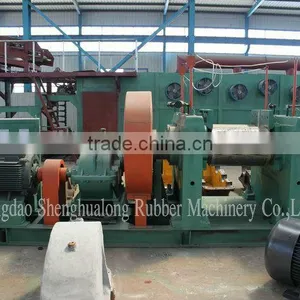 World Famous and High Quality XKP-560 Tire Cracker /rubber Cracker Mill With CE/SGS/ISO thumbnail-1