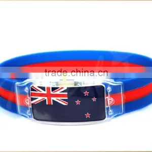 Flashing Flag Bracelets Silicone Bracelets Led Bracelets thumbnail-2