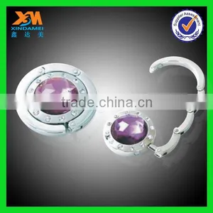 Promotional Custom Made Simple Crystal Butterfly Bag Hanger Hook (xdm-h028) thumbnail-1