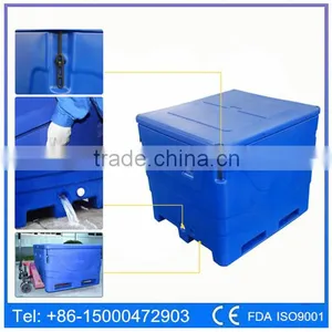 1000L FDA Approved Fish Box PU Insulated, Insulated Plastic Bin for Fish thumbnail-3